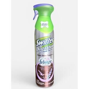 Swiffer Dust And Shine Lavender Vanilla & Comfort Spray 9.7 OZ Discontinued
